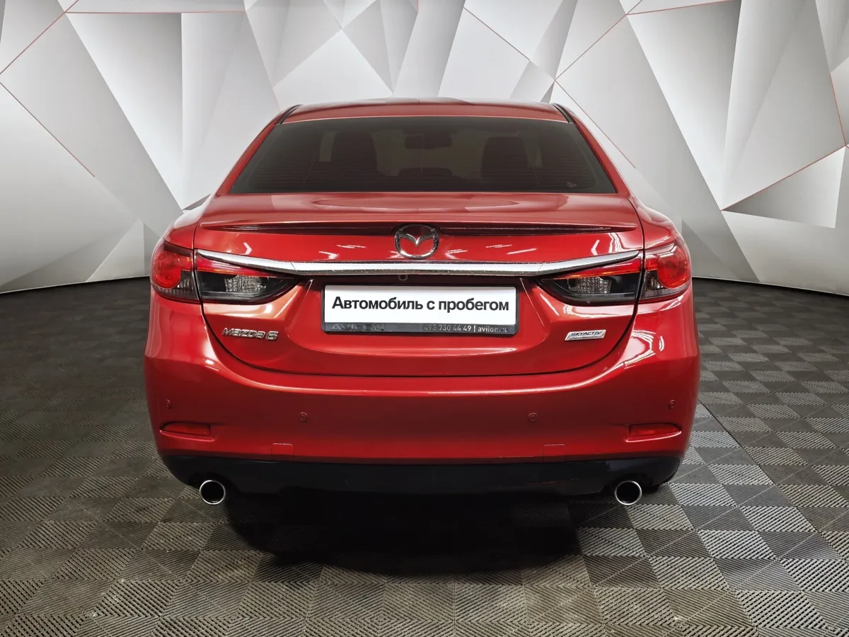 Mazda 6 2.0 SKYACTIV-G AT (150 л.с.) Supreme Красный в АВИЛОН. Слайд №8