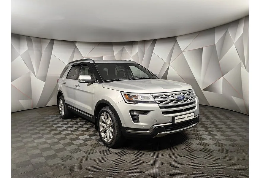 АВИЛОН - Ford Explorer 3.5 SelectShift 4WD (249 л.с.) Limited Plus Серебристый - slide 1