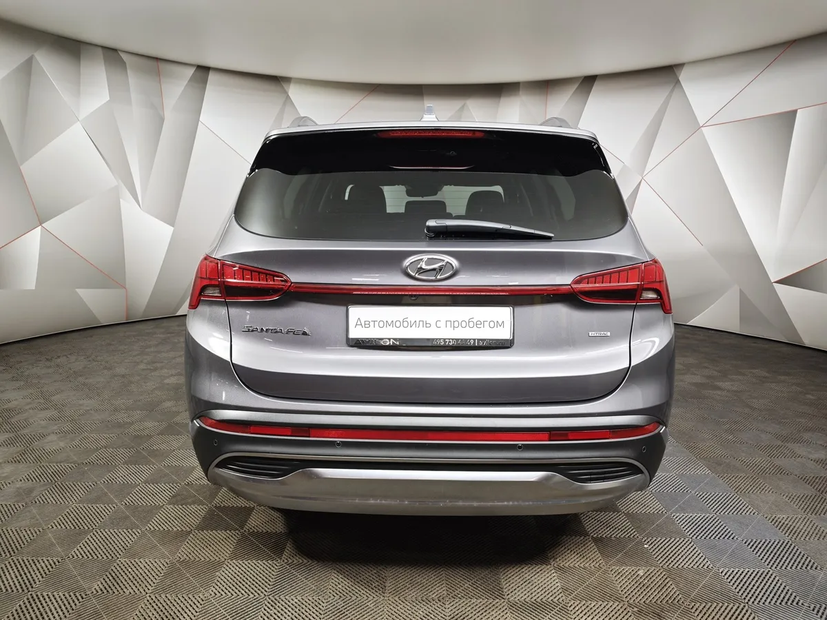 Hyundai Santa Fe 2.5 AWD 6AT (180 л.с.) High-Tech Серый в АВИЛОН. Слайд №8