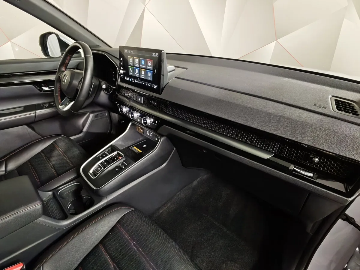 Honda CR-V 2.0h CVT 4WD (204 л.с.) Sport Hybrid Белый в АВИЛОН. Слайд №13