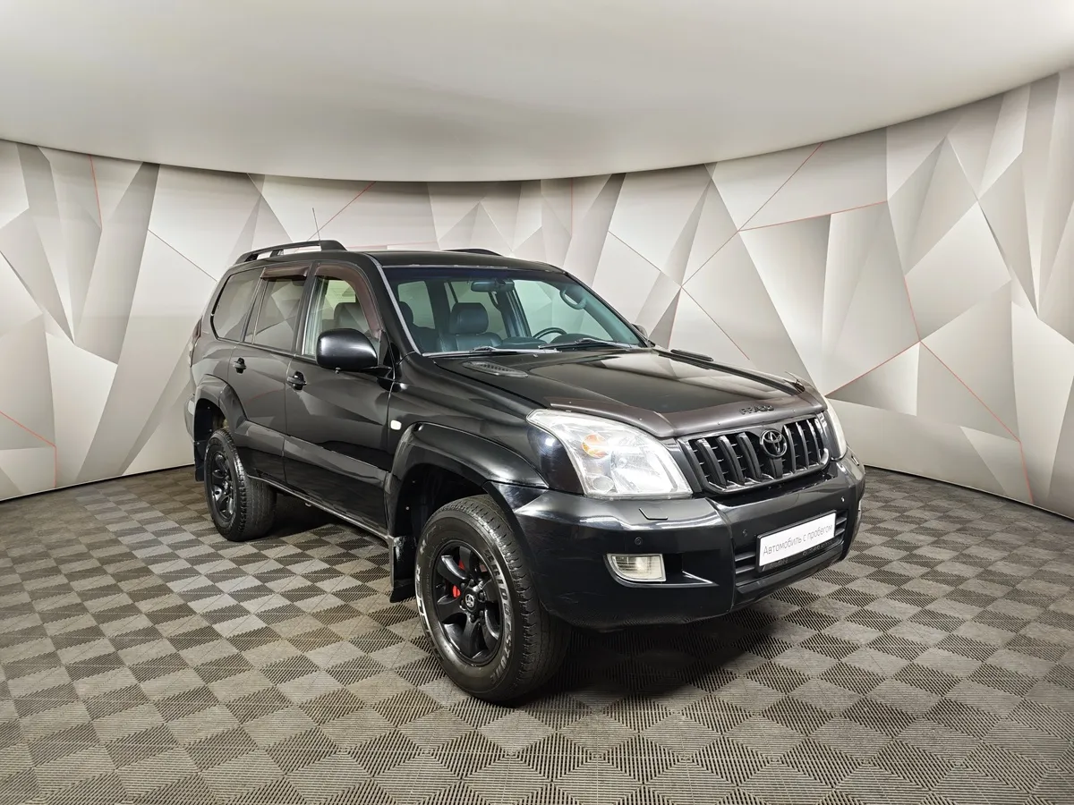 Toyota Land Cruiser Prado 4.0 AT (249 л.с.) Черный в АВИЛОН. Слайд №3