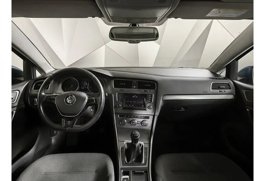 Volkswagen Golf 1.4 TSI BlueMotion MT (122 л.с.) Trendline Голубой в АВИЛОН. Слайд №10