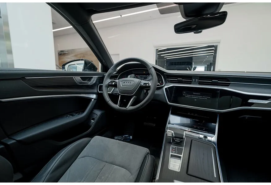 Audi A6 L 45 TFSI S tronic quattro (245 л.с.) Premium Dynamic Черный в АВИЛОН. Слайд №12