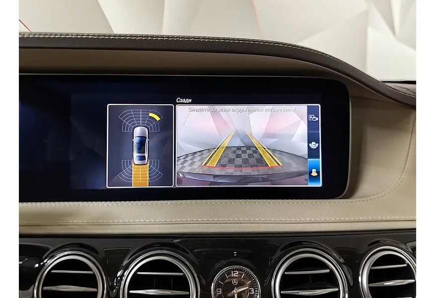 Mercedes-Benz S-Класс S 350 d 9G-Tronic 4Matic длинная база (249 л.с.) Черный в АВИЛОН. Слайд №24