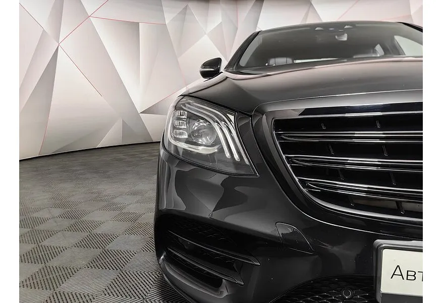 Mercedes-Benz S-Класс S 350 d 9G-Tronic 4Matic длинная база (249 л.с.) Черный в АВИЛОН. Слайд №10
