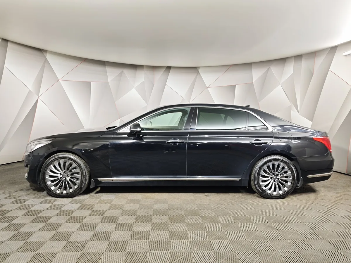 Genesis G90 3.3 T-GDI AT AWD (5 мест) (370 л.с.) Elite Черный в АВИЛОН. Слайд №5