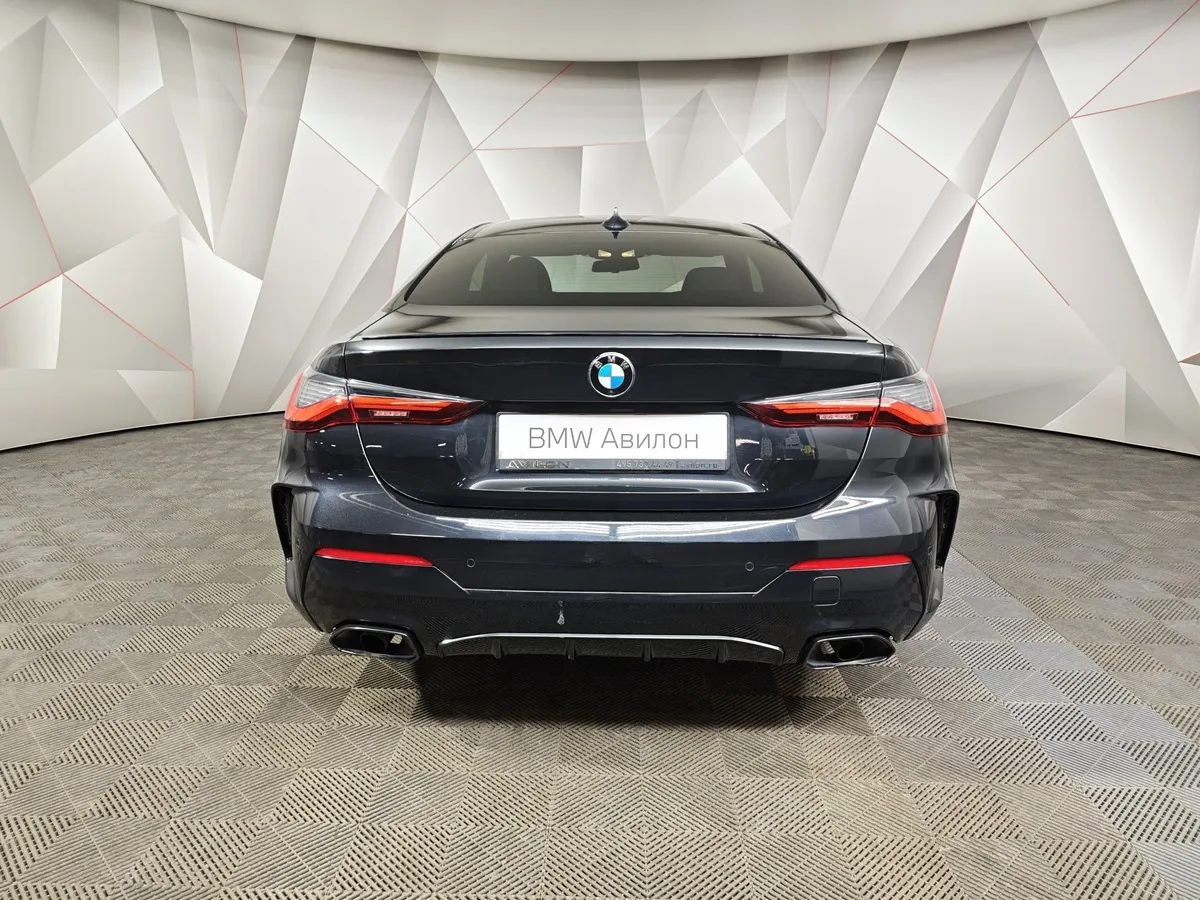 BMW 4 серия 420d xDrive AT (190 л.с.) M Sport Pro Черный в АВИЛОН. Слайд №4