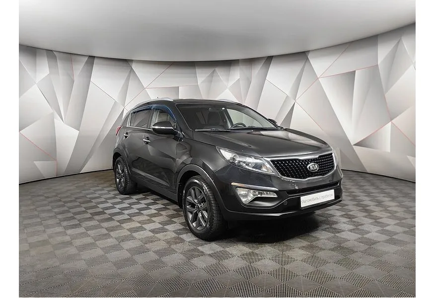 Kia Sportage 2.0 AT 4WD (150 л.с.) Luxe Черный в АВИЛОН. Слайд №3