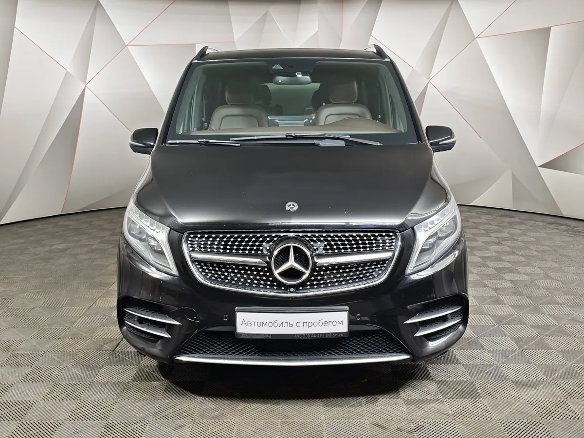 Mercedes-Benz V-Класс V 250 d AT L2 4x4 (190 л.с.) Exclusive Черный в АВИЛОН. Слайд №7