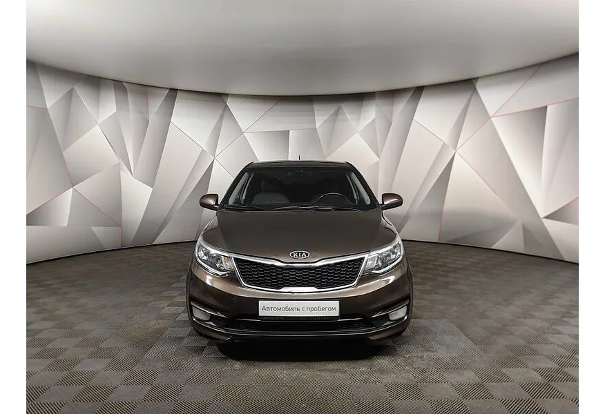 Kia Rio 1.6 AT (123 л.с.) Коричневый в АВИЛОН. Слайд №5