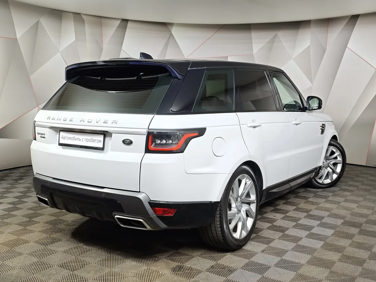 Land Rover Range Rover Sport 3.0 TDV6 AT AWD (249 л.с.) HSE Белый в АВИЛОН. Слайд №2