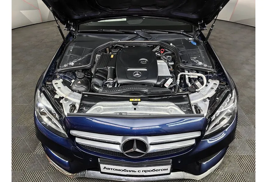 Mercedes-Benz C-Класс C 180 9G-TRONIC (150 л.с.) Premium Синий в АВИЛОН. Слайд №11