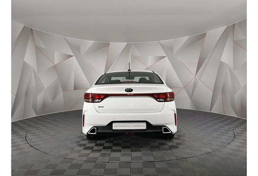 Kia Rio 1.6 AT (123 л.с.) Comfort Белый в АВИЛОН. Слайд №8
