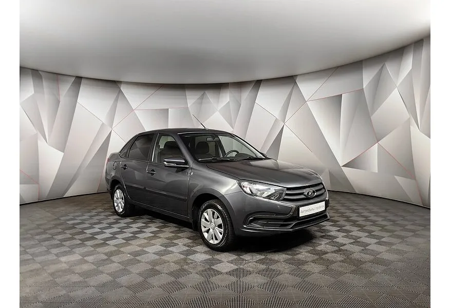ВАЗ (Lada) Granta 1.6 AT 16кл (98 л.с.) Серый в АВИЛОН. Слайд №3