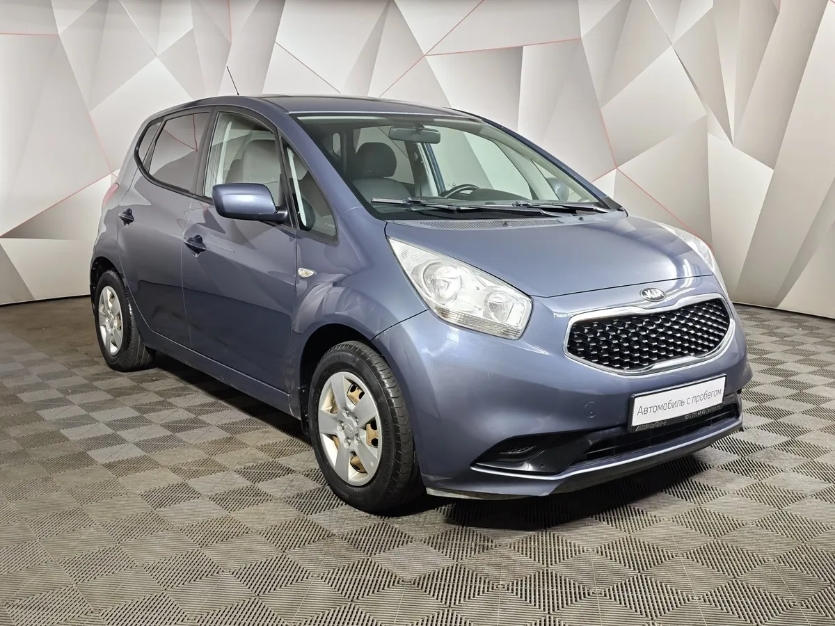 Kia Venga 1.4 MT (90 л.с.) Luxe Синий в АВИЛОН. Слайд №3