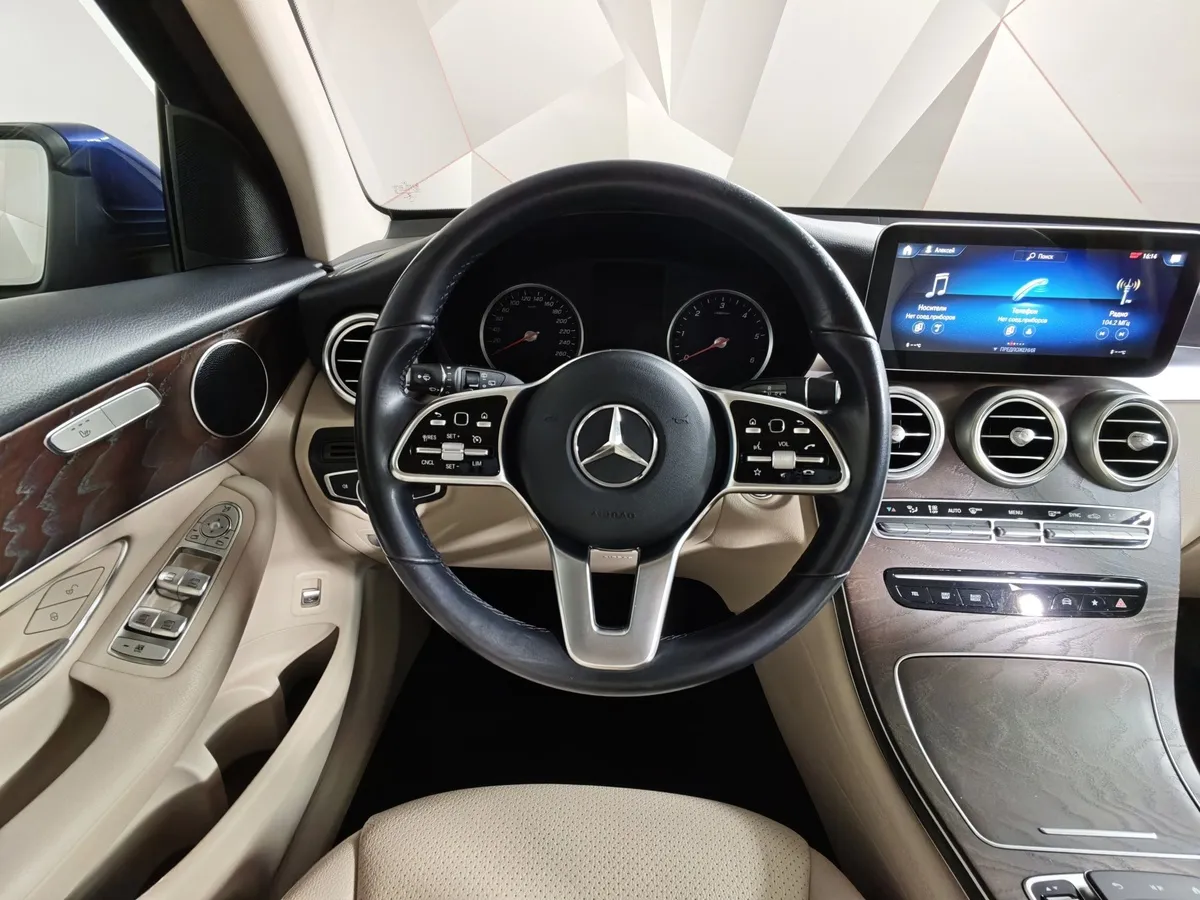 Mercedes-Benz GLC 220 d 9G-TRONIC 4MATIC (194 л.с.) Premium Синий в АВИЛОН. Слайд №20