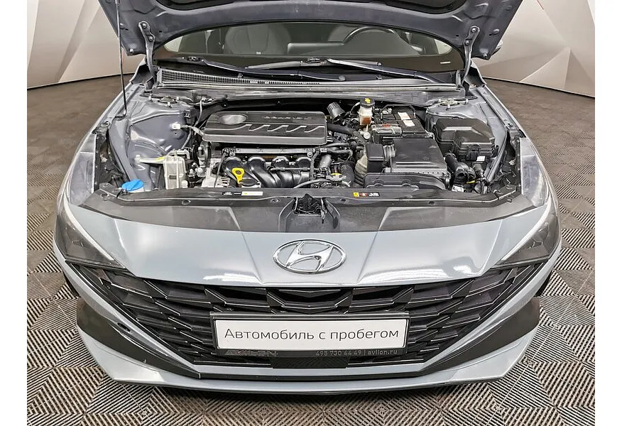 Hyundai Elantra 1.6 AT (128 л.с.) Elegance Серый в АВИЛОН. Слайд №11