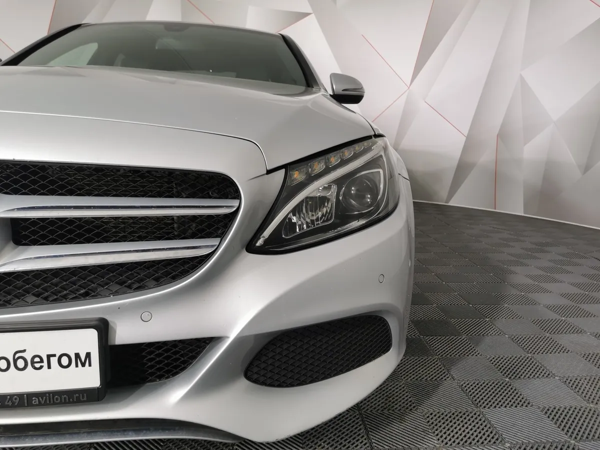 Mercedes-Benz C-Класс C 180 9G-TRONIC (150 л.с.) Avantgarde Серебристый в АВИЛОН. Слайд №10