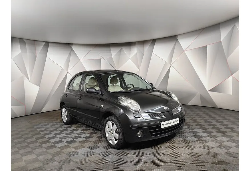 Nissan Micra 1.4 AT (88 л.с.) Черный в АВИЛОН. Слайд №3