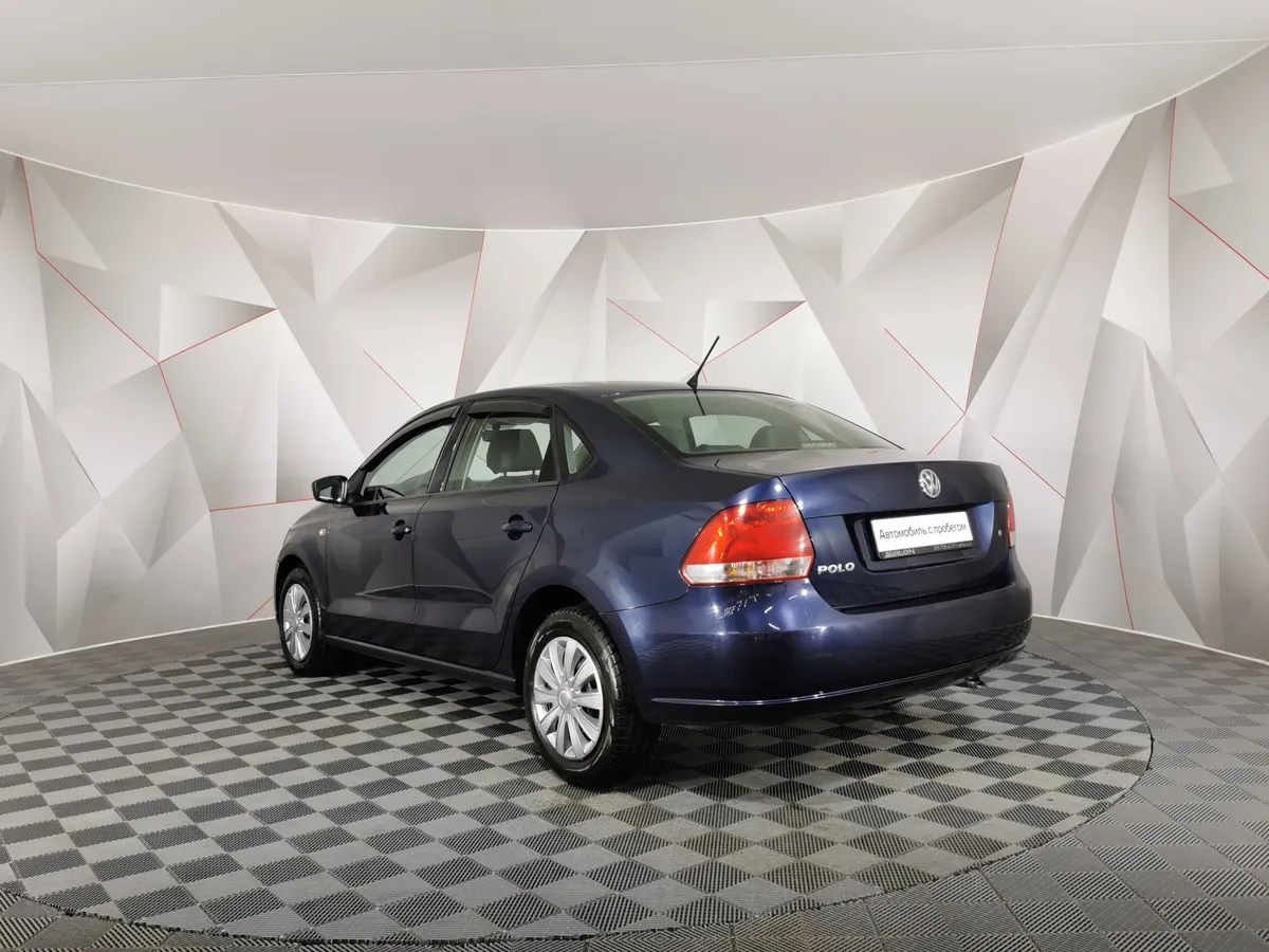 Volkswagen Polo 1.6 Tiptronic (105 л.с.) Comfortline Синий в АВИЛОН. Слайд №4