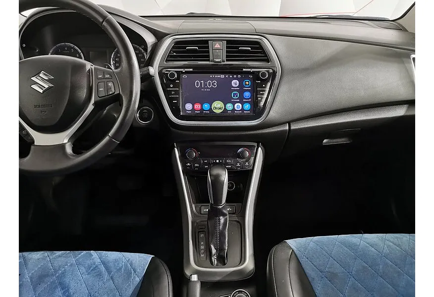 Suzuki SX4 1.4 Turbo AT 4WD (140 л.с.) GLX Серебристый в АВИЛОН. Слайд №15