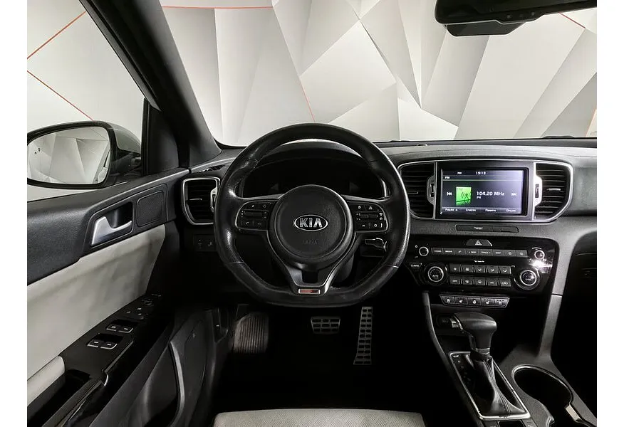 Kia Sportage 2.0 CRDi AT 4WD (185 л.с.) GT Line Белый в АВИЛОН. Слайд №20