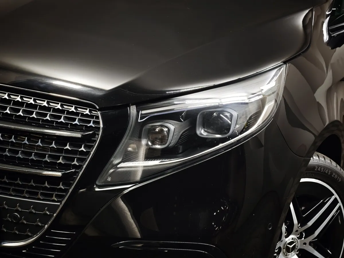 Mercedes-Benz V-Класс V 300 L2 4Matic 9G-Tronic (239 л.с.) Черный в АВИЛОН. Слайд №10