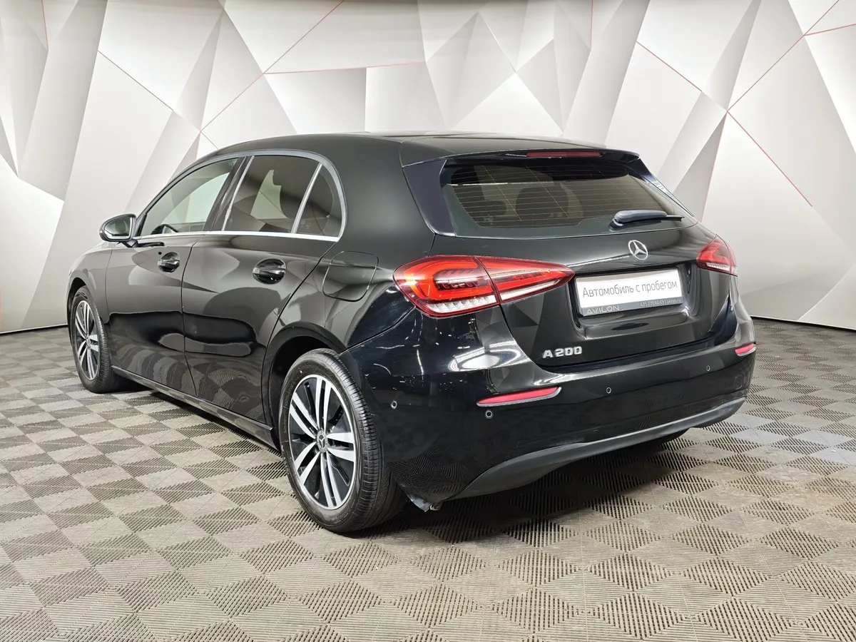 Mercedes-Benz A-Класс A 200 7G-DCT (150 л.с.) Style Черный в АВИЛОН. Слайд №4