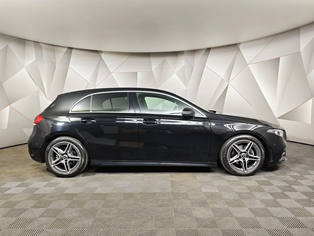Mercedes-Benz A-Класс A 200 7G-DCT (150 л.с.) Sport Черный в АВИЛОН. Слайд №6