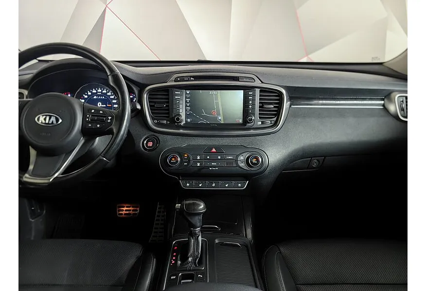 Kia Sorento 2.2 D AT AWD (5 мест) (200 л.с.) Premium Белый в АВИЛОН. Слайд №15