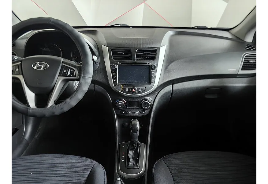 Hyundai Solaris 1.6 AT (123 л.с.) Super Series Коричневый в АВИЛОН. Слайд №13