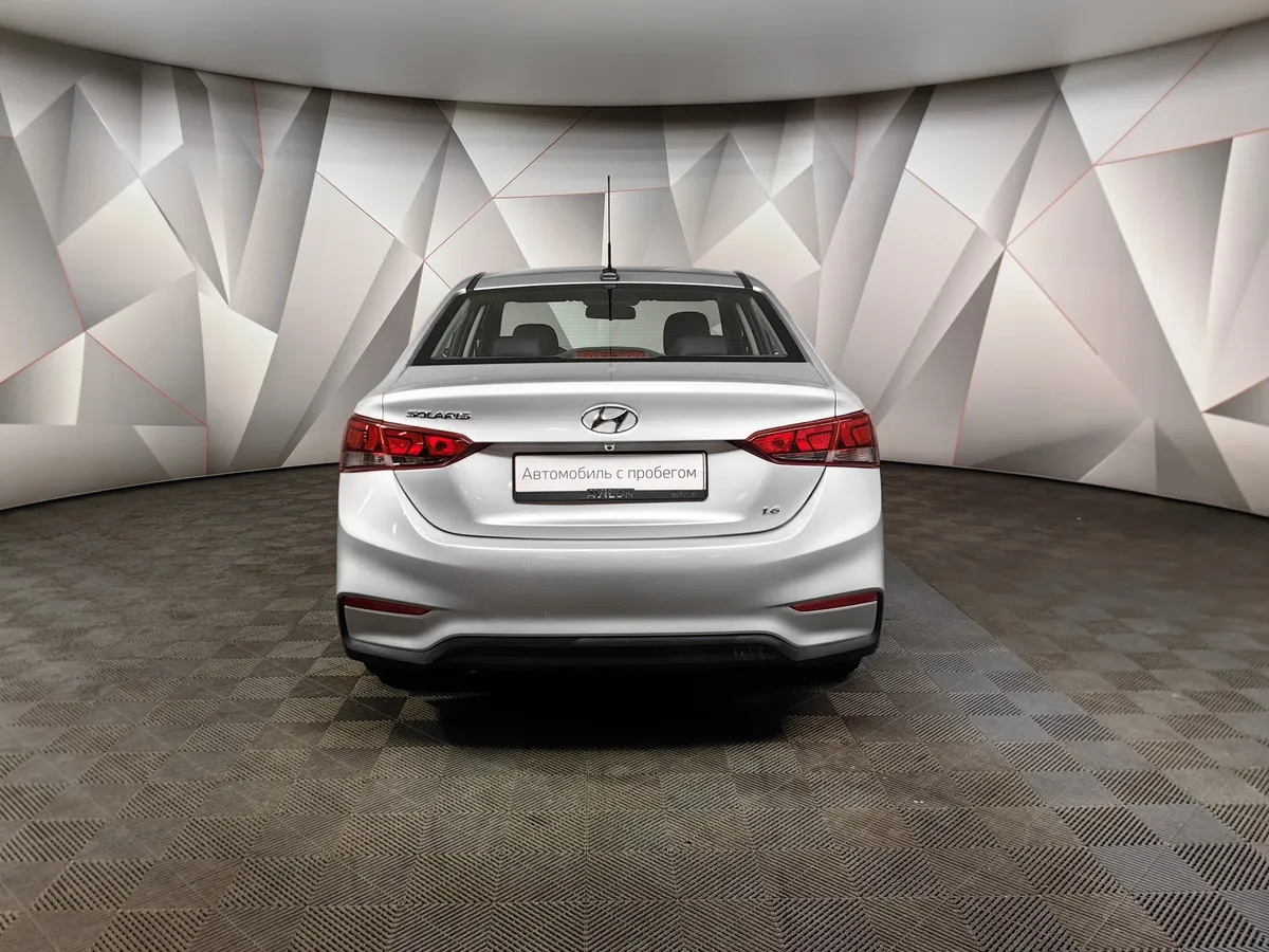 Hyundai Solaris 1.6 AT (123 л.с.) Active Plus Серебристый в АВИЛОН. Слайд №8