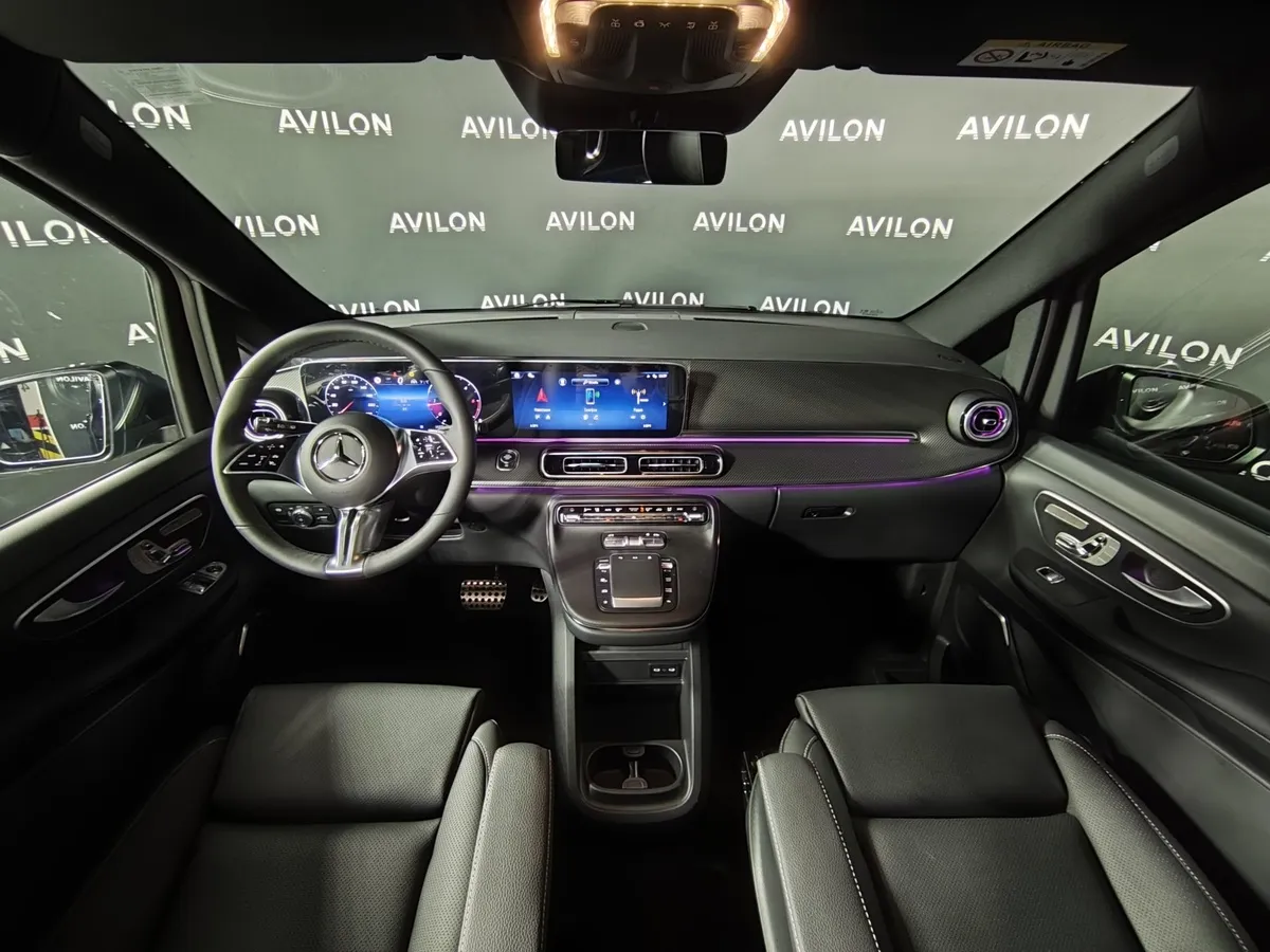 Mercedes-Benz V-Класс V 300 d L3 4MATIC 9G-TRONIC (237 л.с.) Черный в АВИЛОН. Слайд №10