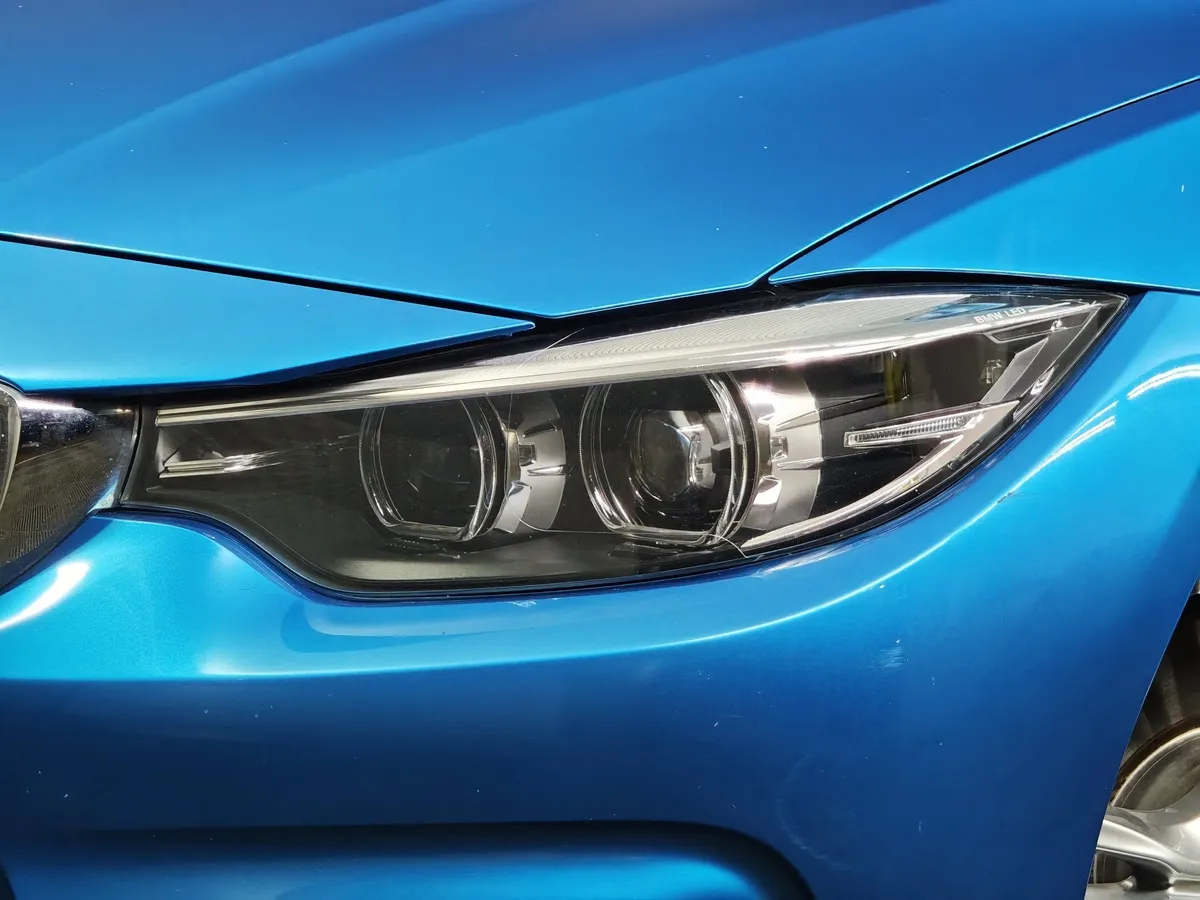 BMW 4 серия 430i xDrive AT (249 л.с.) Luxury Line Синий в АВИЛОН. Слайд №8