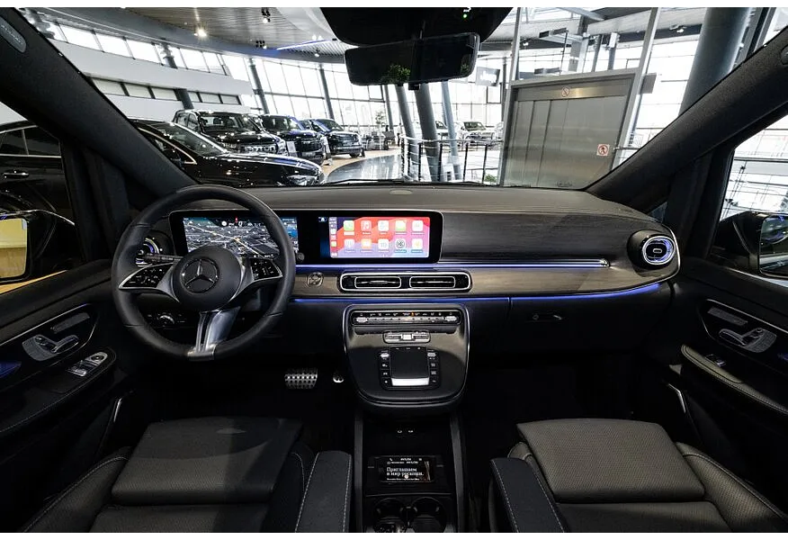 Mercedes-Benz V-Класс V 300 d L3 4MATIC 9G-TRONIC (237 л.с.) Avantgarde Черный в АВИЛОН. Слайд №9