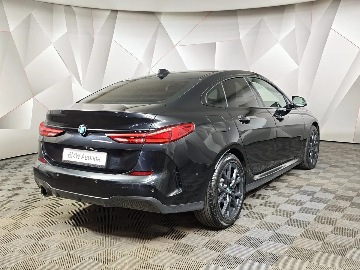 BMW 2 серия Gran Coupe 218i (140 л.с.) M Sport Черный в АВИЛОН. Слайд №2