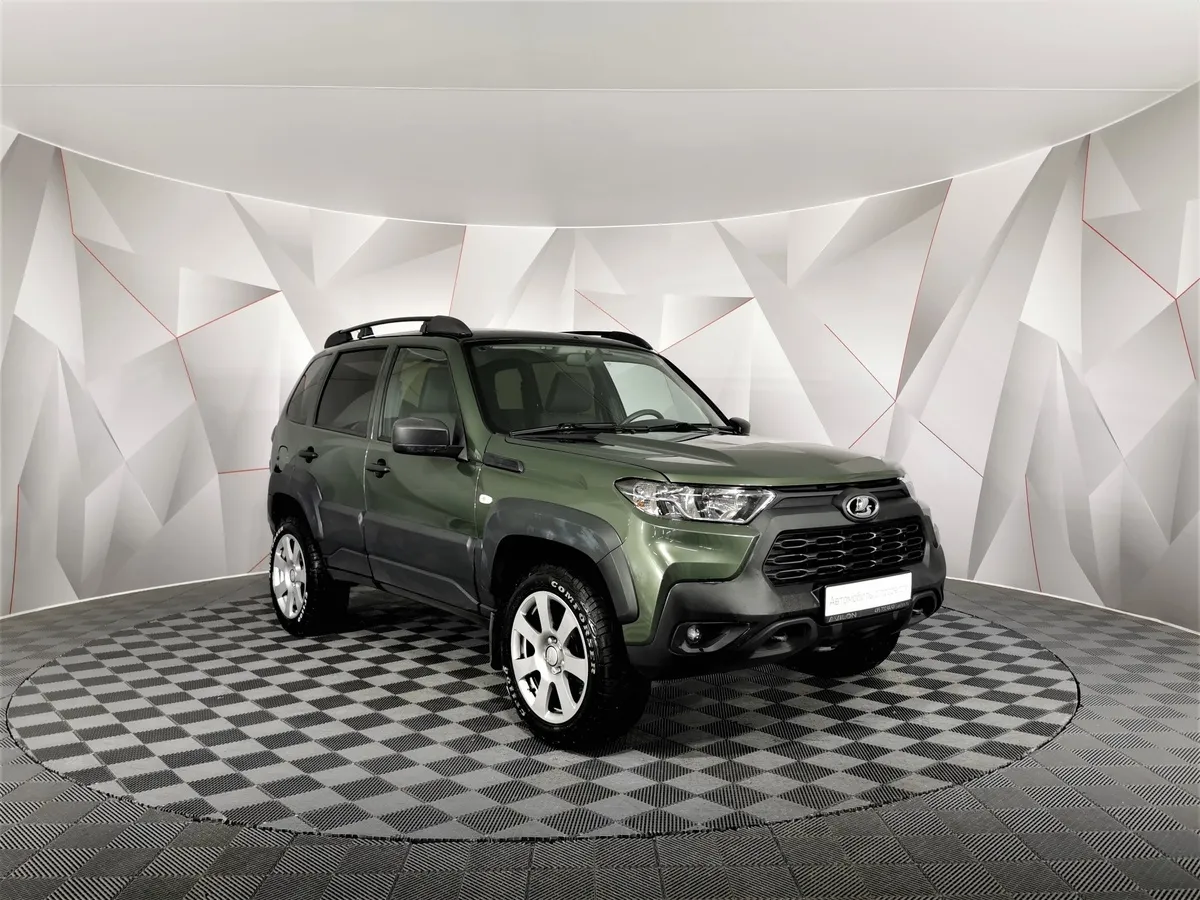 ВАЗ (Lada) Niva 1.7 MT 4WD (80 л.с.) Black Зеленый в АВИЛОН. Слайд №3