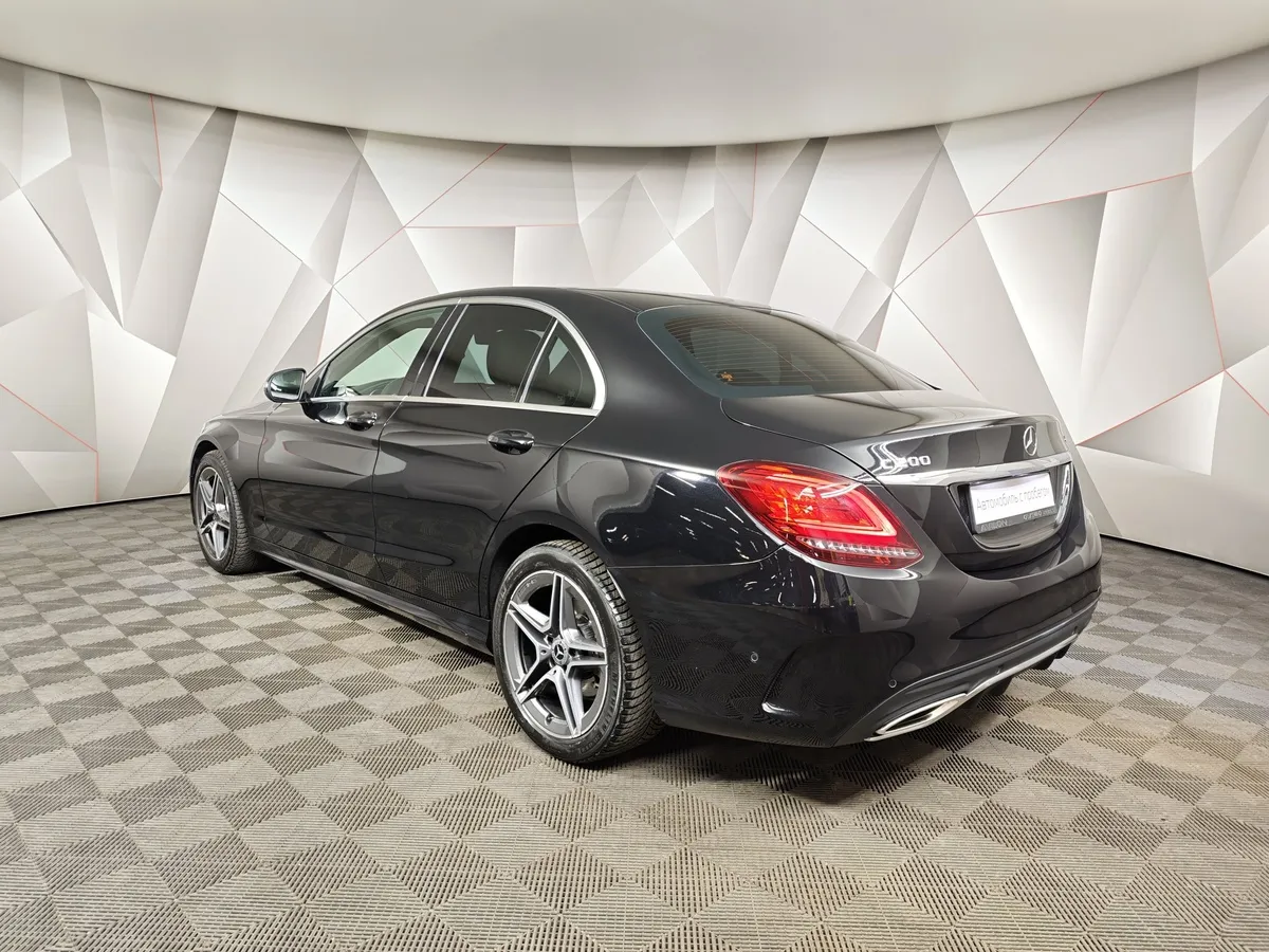 Mercedes-Benz C-Класс C 200 9G-TRONIC 4MATIC (190 л.с.) Sport Черный в АВИЛОН. Слайд №4