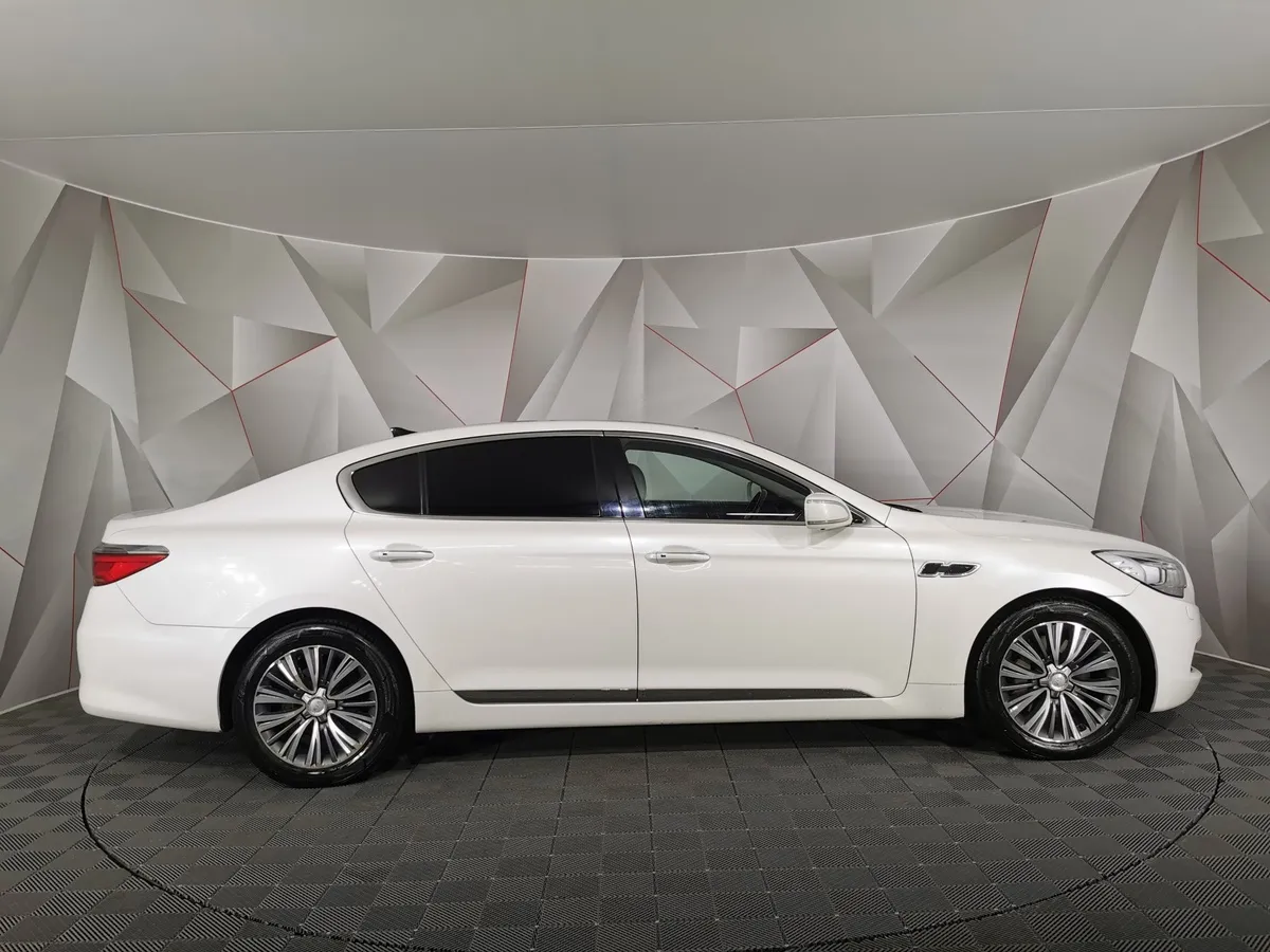 Kia Quoris 3.8 AT (334 л.с.) Premium Белый в АВИЛОН. Слайд №6