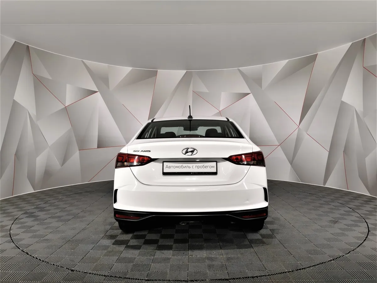 Hyundai Solaris 1.6 AT (123 л.с.) Comfort Белый в АВИЛОН. Слайд №8