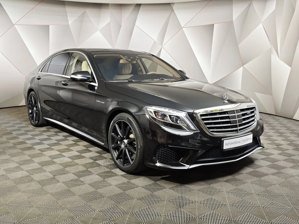 Mercedes-Benz S-Класс S 63 AMG 4Matic Speedshift Plus 7G-Tronic длинная база (585 л.с.) в АВИЛОН. Слайд №3