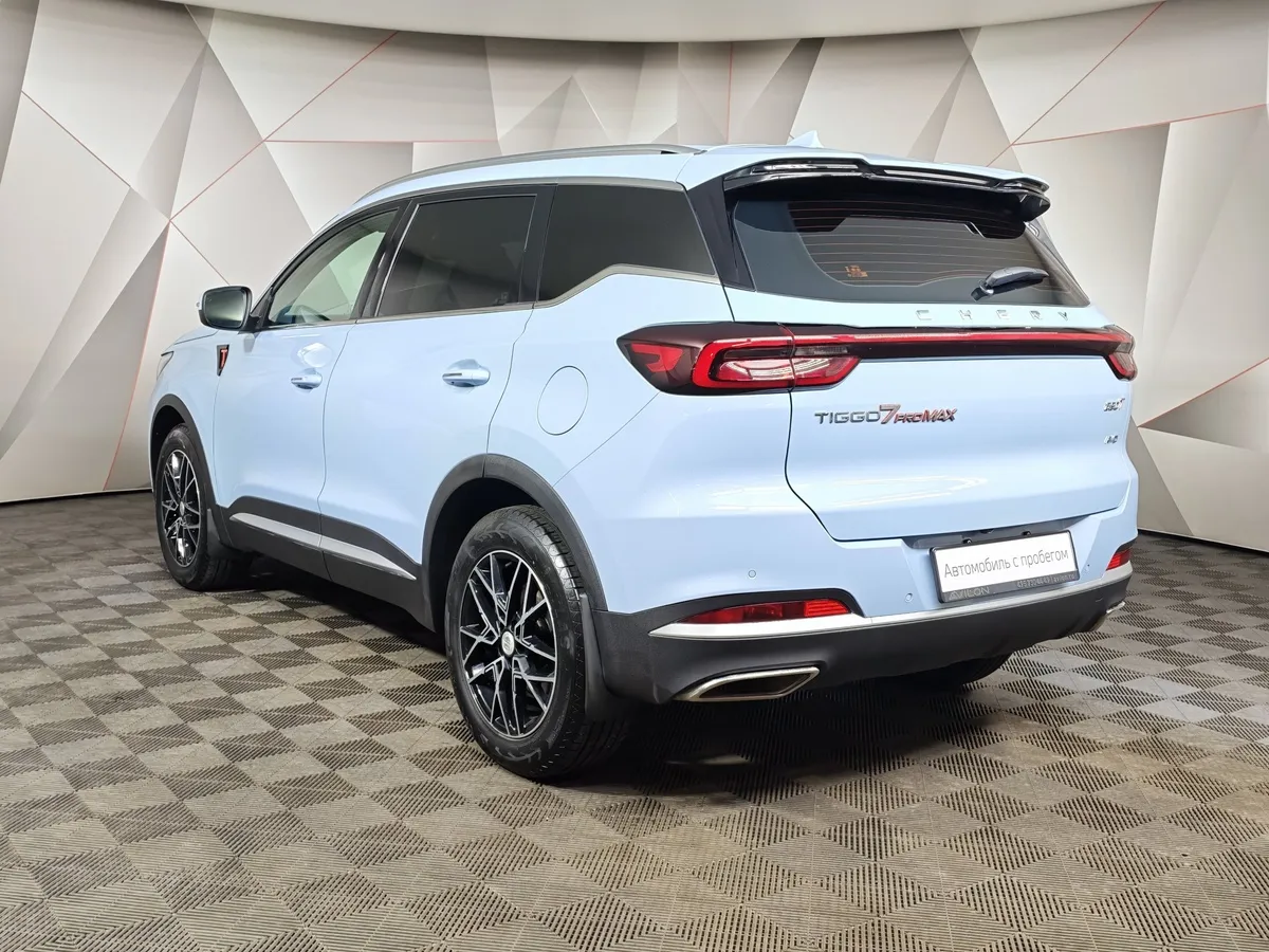 Chery Tiggo 7 Pro Max 1.5 CVT (147 л.с.) Elite Синий в АВИЛОН. Слайд №4