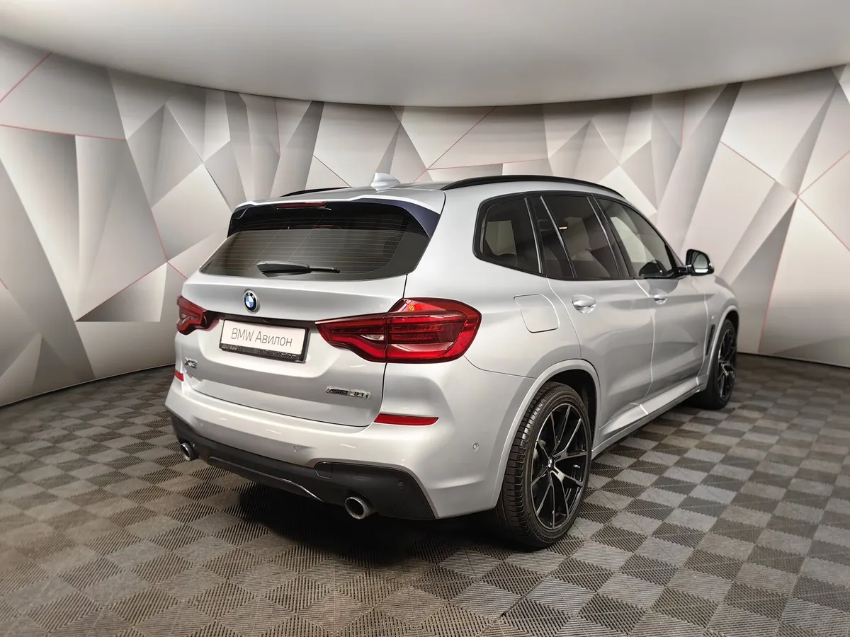 BMW X3 xDrive30i AT (249 л.с.) M Sport Серебристый в АВИЛОН. Слайд №2 BMW X3 xDrive30i AT (249 л.с.) M Sport Серебристый в АВИЛОН. Слайд №2