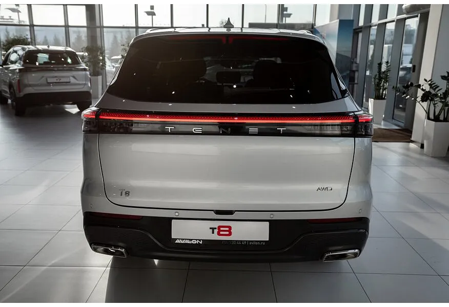 TENET T8 2.0T 7DCT 4WD (197 л.с.) Ultra Серебристый в АВИЛОН. Слайд №5