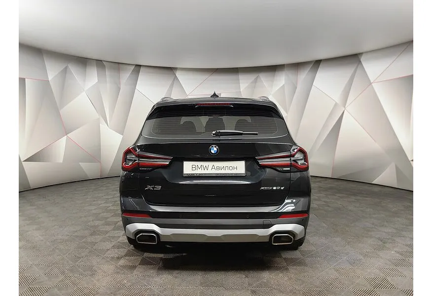 BMW X3 xDrive20d AT (190 л.с.) Base Локальная сборка Черный в АВИЛОН. Слайд №4