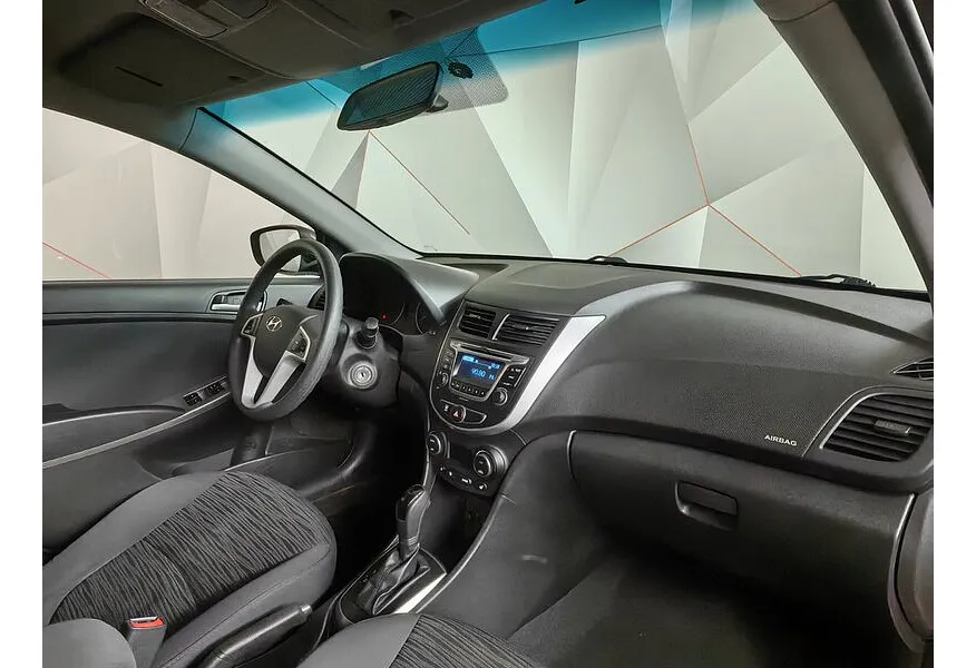 Hyundai Solaris 1.6 AT (123 л.с.) Super Series 1 Коричневый в АВИЛОН. Слайд №12