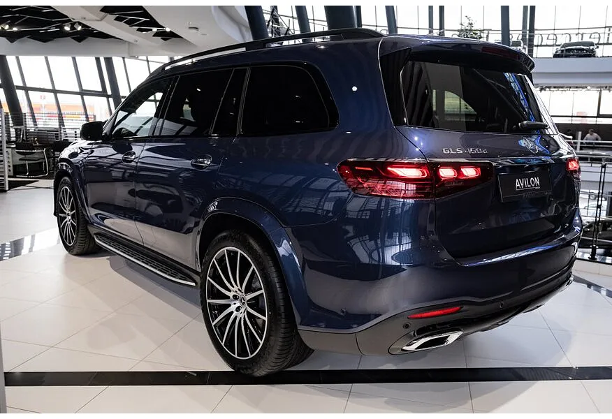 Mercedes-Benz GLS 450 d 9G-TRONIC 4Matic (367 л.с.) Синий в АВИЛОН. Слайд №5