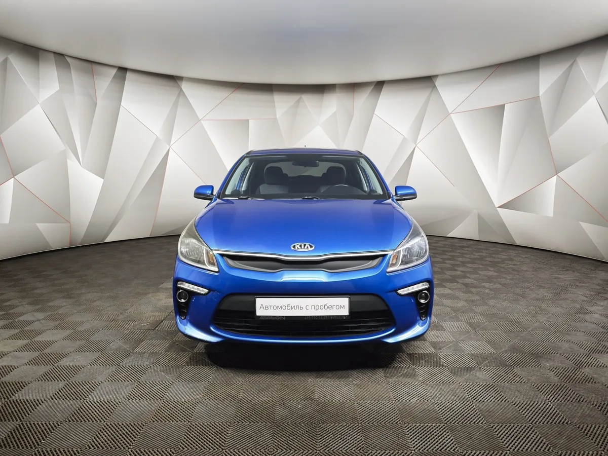 Kia Rio 1.6 AT (123 л.с.) Luxe Синий в АВИЛОН. Слайд №7