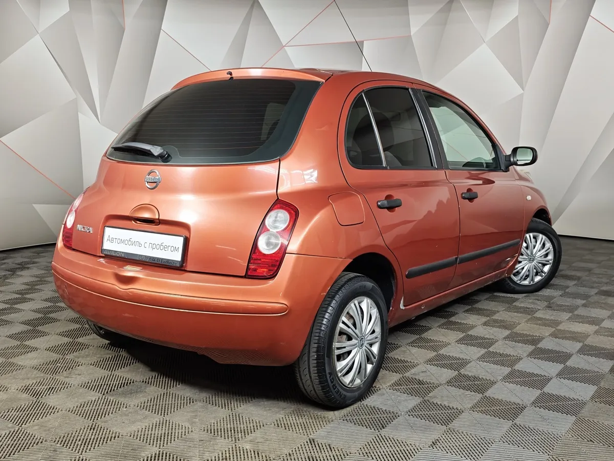 Nissan Micra 1.2 AT (80 л.с.) Оранжевый в АВИЛОН. Слайд №2