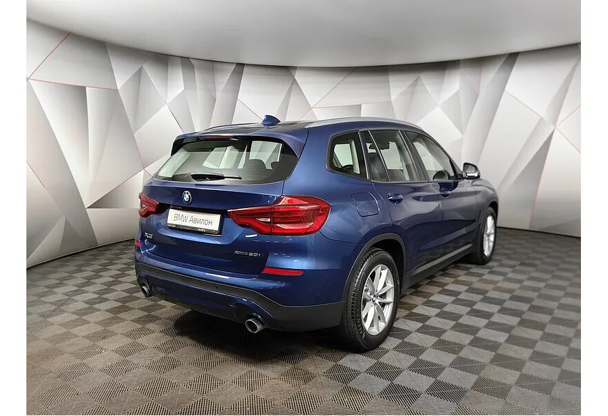 BMW X3 xDrive20i AT (184 л.с.) Base Локальная сборка Синий в АВИЛОН. Слайд №6